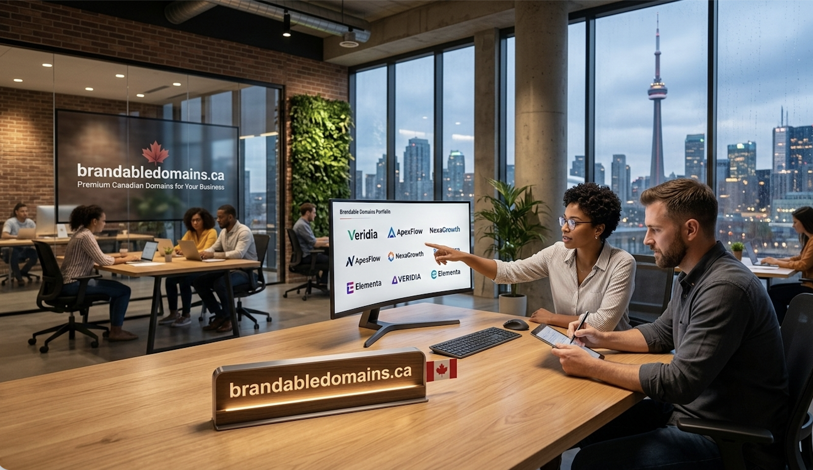 brandabledomains.ca logo